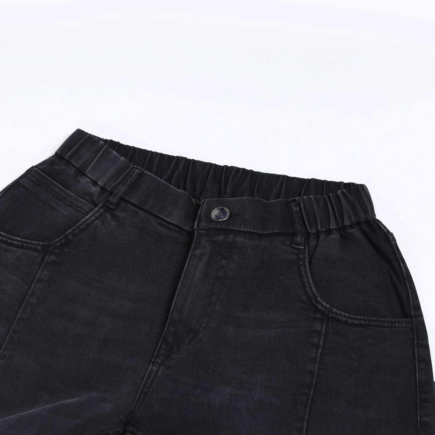 BLACK CARROT FIT JEAN TEDDY 4796-1